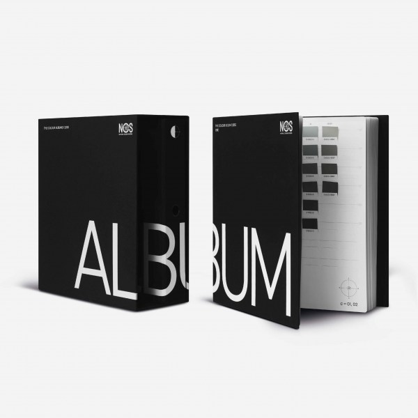 NCS Album-oppbevaringsbokser_NCS fargeprøve A9 størrelse